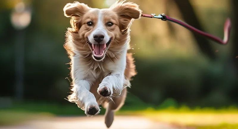 Guinzaglio elastico per cane