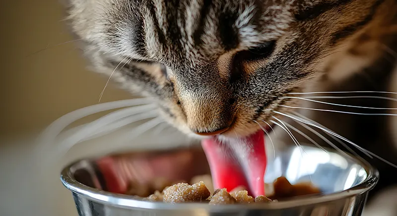 Cibo in scatola per gatti